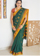 Green kasuti saree with yellow border 2