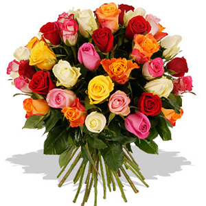 online mixed Roses Bouquet delivery to solapur