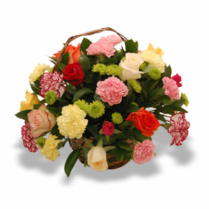 Send flower basket to solapur