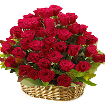 online roses basket delivery to solapur