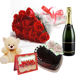 valentine Sweet Surprise Combo gifts to Belgaum